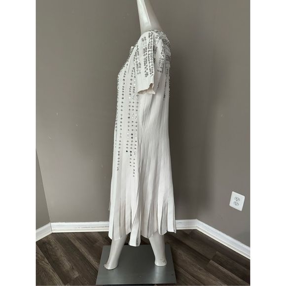 Reem Acra Crystal-Embellished Fit & Flare Dress Size XL $2295 - Picture 9 of 14